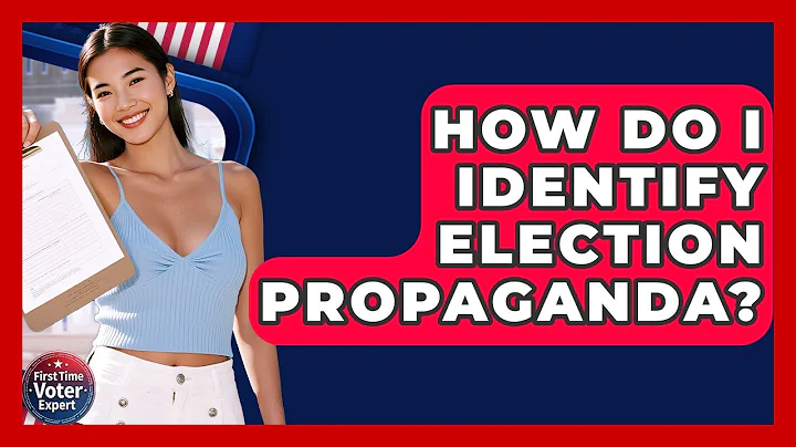 How Do I Identify Election Propaganda? - First Time Voter Expert