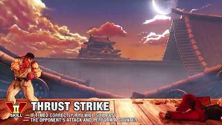 Street Fighter V: Champion Edition Ryu  New V-Skill II Thrust Strike