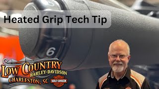 Doc Harley’s Heated Grip Tech Tip by Low Country Harley-Davidson 14,268 views 5 months ago 3 minutes, 4 seconds