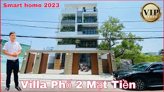 Villa 2023 Căn Góc 2 Mặt Tiền (5639) Nhà Đẹp 5.5x20 M Trệt 4 Lầu | Bán Nhà Quận 12
