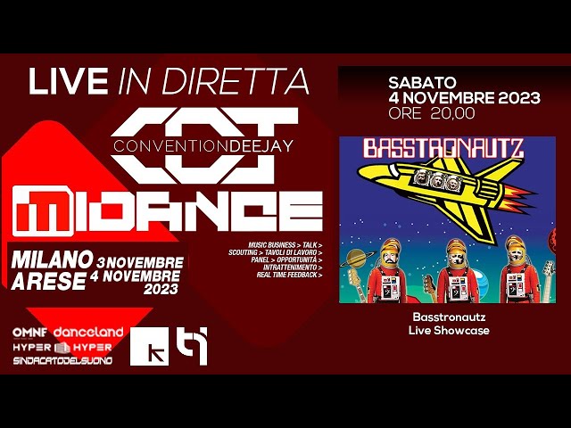 Midance e Convention Deejay 2023 - “Basstronautz Live Showcase”