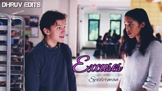 Spiderman | Excuses | AP  Dhillon | Tom Holland  |Dhruv Edits