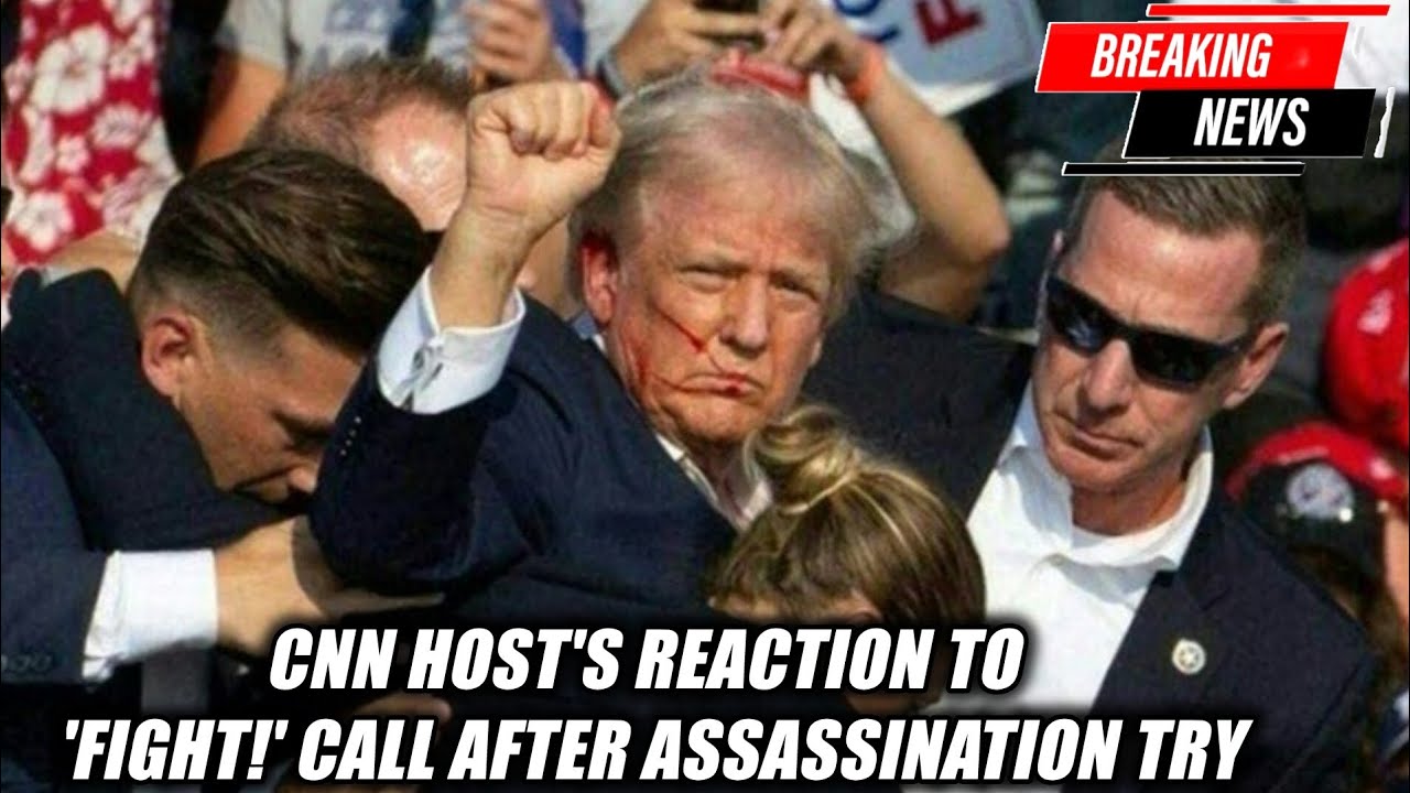 CNN Host Rebukes Trump's 'Fight!' Comment After Assassination Attempt