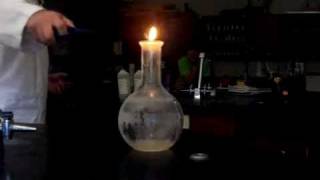 Boric Acid Ester Green Flame Experiment.mp4
