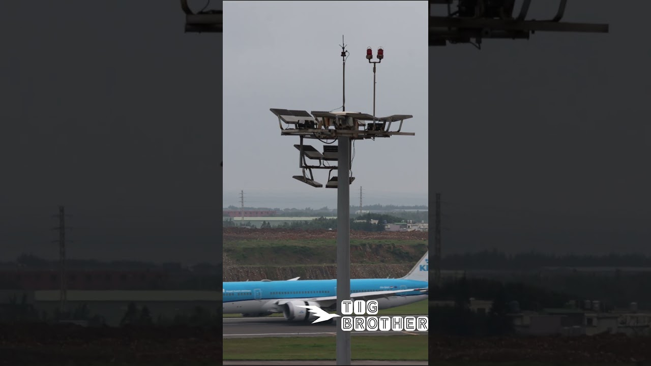 Aviation 115 KLM Royal Dutch Airlines Boeing 787-9 Landing in TAOYUAN INT'L AIRPORT 🇹🇼【Tig Brother】