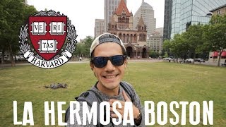Visitando la CIUDAD UNIVERSITARIA de Norte América!!! || Tour en BOSTON