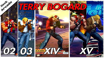 Quick Comparison - Terry Bogard - KOF XV vs old versions