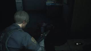 RESIDENT EVIL 2 Leon Police Station 1F Watchman's Room He's Half The Man He Used To Be 17.11.20