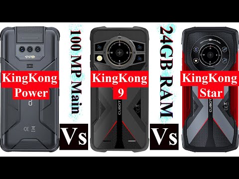 Cubot KingKong Star VS Cubot KingKong Power VS Cubot KingKong 9