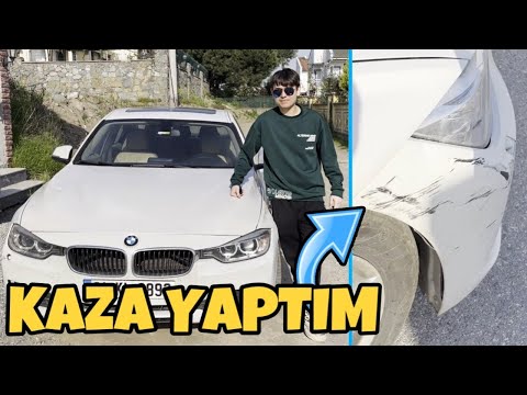 ARKADAŞIMIN ARABASINI KAÇIRDIM! KAZA YAPTIM 😥