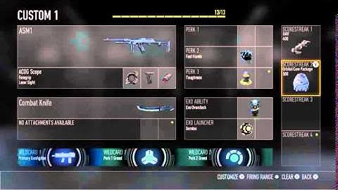 Call of Duty Advanced Warfare   Loadouts and Character Customization