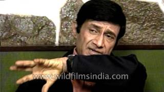 Indian actor Dev Anand speaks about his past of struggle