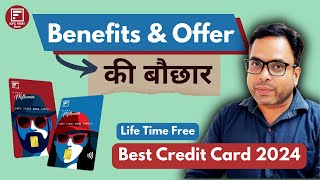 IDFC First Millennia Credit Card | Best Life Time Free Credit Card 2024 #creditcard #idfc #cashback
