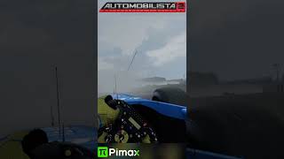 1st Person Rain Race AMS2 #cockpitview #racing #pcvr #automobile #f1 #shorts #gaming #youtubeshorts