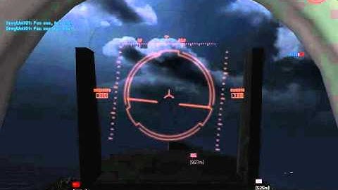 Aix Mod - Dogfight - night - wake island - Su-47 Beirkut (Music Video Version).wmv