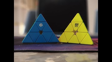 Moyu Weilong Pyraminx Unboxing | Moyu vs. GAN Who Wins ?