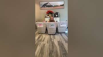 How to separate laundry