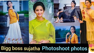 Bigg boss sujatha latest photoshoot Photos/ Anchor sujatha latest New look photos