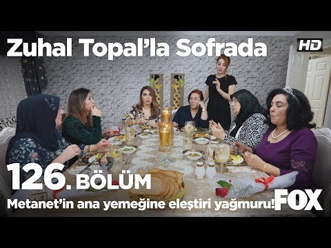 Metanet'in ana yemeğine eleştiri yağmuru... Zuhal Topal'la Sofrada 126. Bölüm