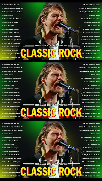 70s 80s and 90s Rock Music | The Best Of Classic Rock Songs Of All Time ⚡