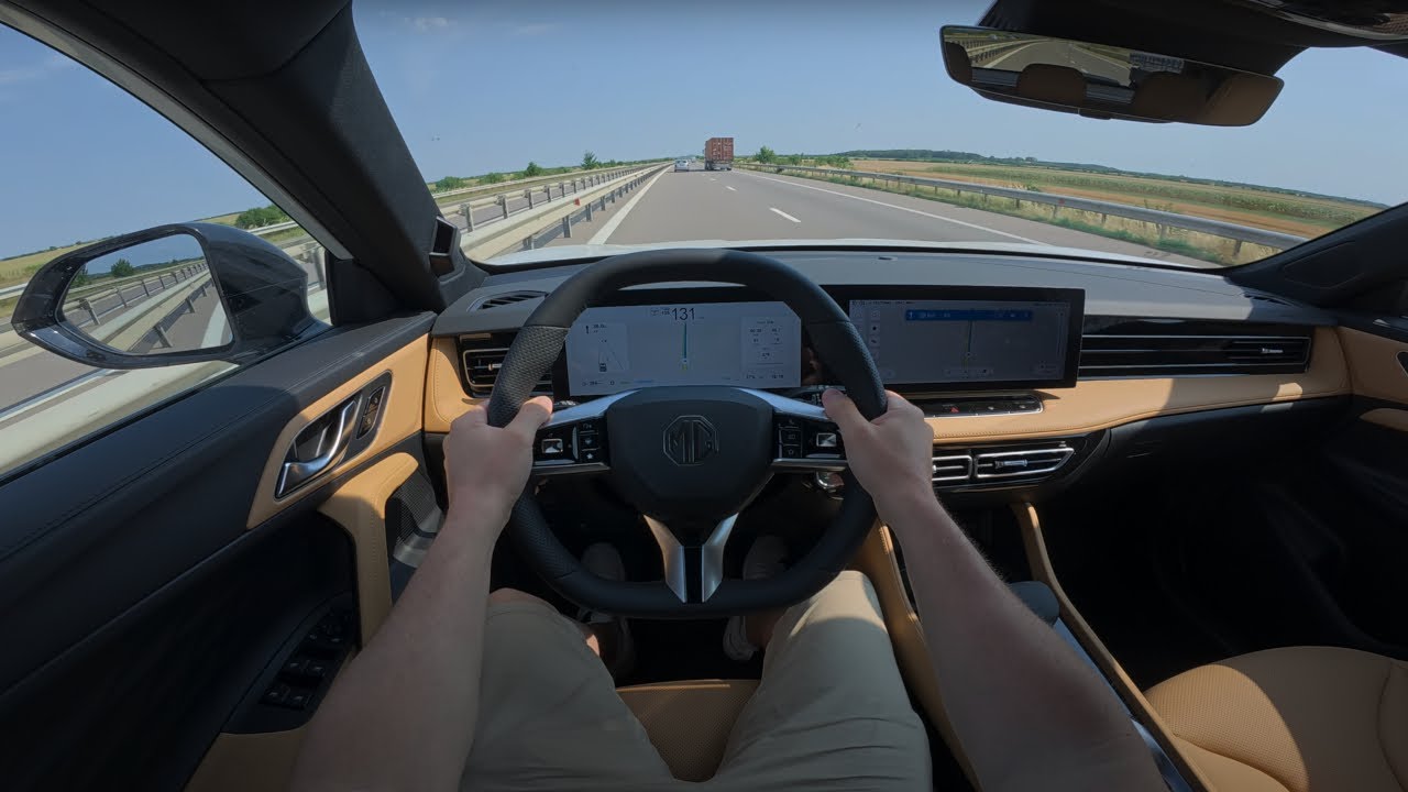 NEW MG HS Hybrid+ Highway Speed Consumption Test