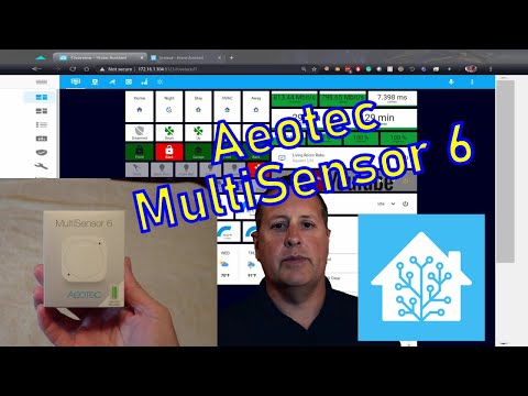 Adding an Aeotec MultiSensor 6 to Home Assistant.