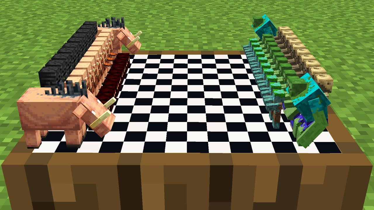 chess in minecraft - YouTube