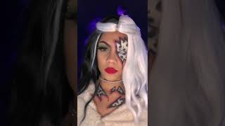 Cruella e os 101 dálmatas makeupartist makeup cosplay challenge cruela 101dalmatas