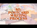 HOW I WRITE &amp; DECORATE MY POSTCROSSING POSTCARDS!