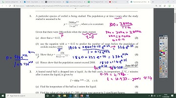 Exponential Modelling