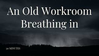 [NO ADS] Fall Into Sleep Tonight | An Old Workroom Breathing in Rain | 30 Minutes 🌧️ screenshot 5