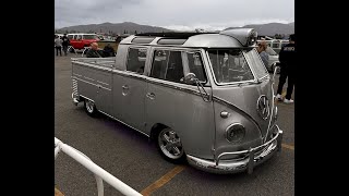 Inside the VW corral at the Pomona Swap Meet & Classic Car Show