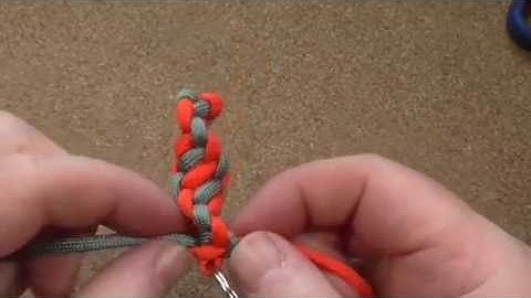 Dna Paracord Keychain