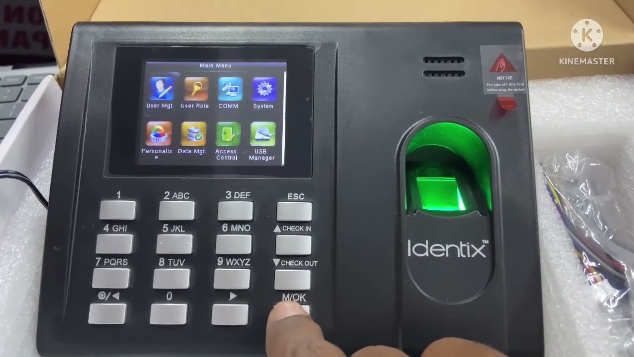 ESSL K30 Biometric Access Control Basic Installation 