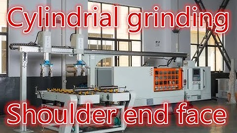 CNC Cylindrical grinder MK1632, Shoulder end face grinding, Auto loading