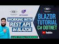 Working With Rest API in Blazor | Practical Example | Blazor dotnet | Blazor Tutorial (Hindi/Urdu)