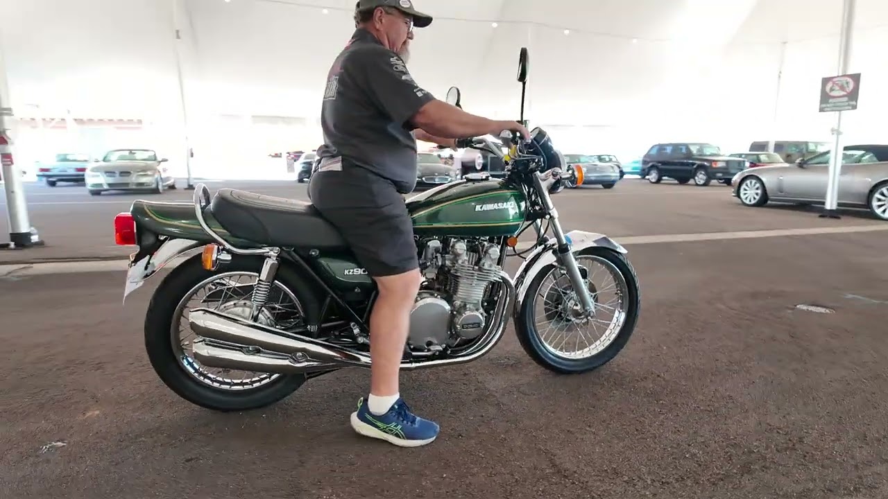 1976 KAWASAKI KZ900 MOTORCYCLE - Vehicle | Barrett-Jackson Auction