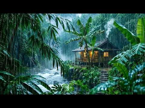 No Ads. Help 99% of People Fall Asleep Instantly with Soothing Forest Rain Sound | ASMR Nature Sound