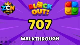 Block Out Level 707 Walkthrough | Full Solution
