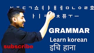 Basic Korean | past tense |  in Nepali with Panday Sir | for beginners | Ichhi Hana International