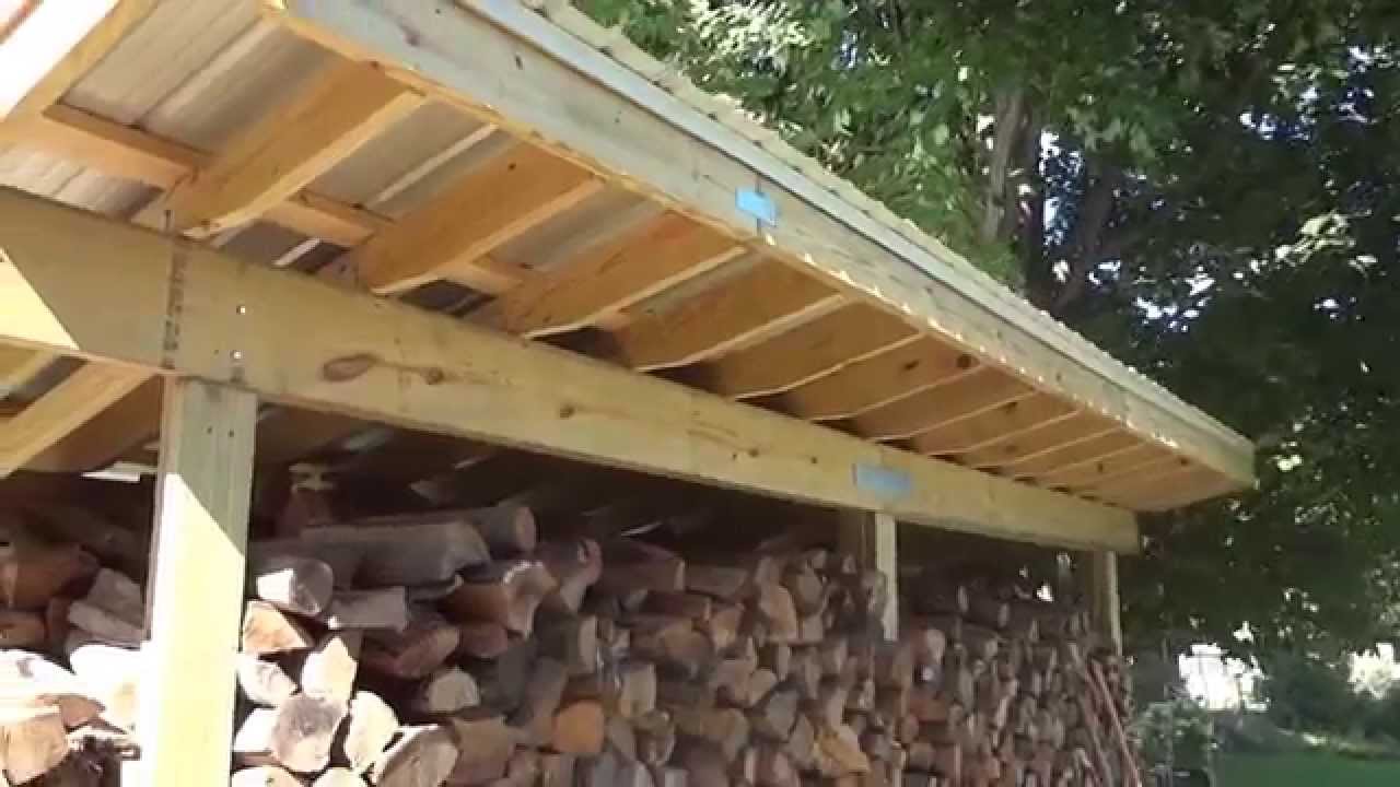 Firewood Shed 4 - YouTube
