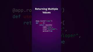Returning JSON Responses in Flask | Build Simple APIs
