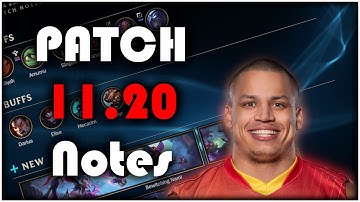 Tyler1 reacts to LoL 11.20 Patch Notes