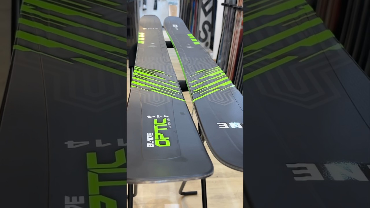 パウダーをパワフルに駆け抜けるファットスキー!!LINE BLADE