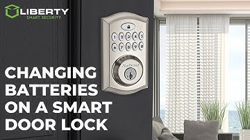 Changing Batteries on a Smart Door Lock