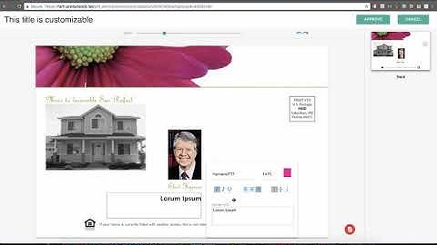 The Print Science Designer integrated inside a Opencart store