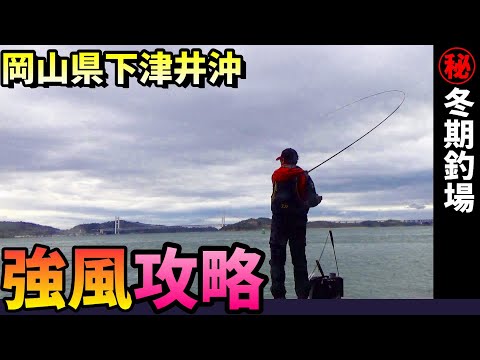 冬期のおススメ釣り場！風裏のチヌ釣り in 岡山県下津井沖