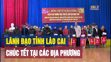 Lãnh đạo tỉnh thăm, tặng quà tết tại huyện Bắc Hà và Văn Bàn | THLC