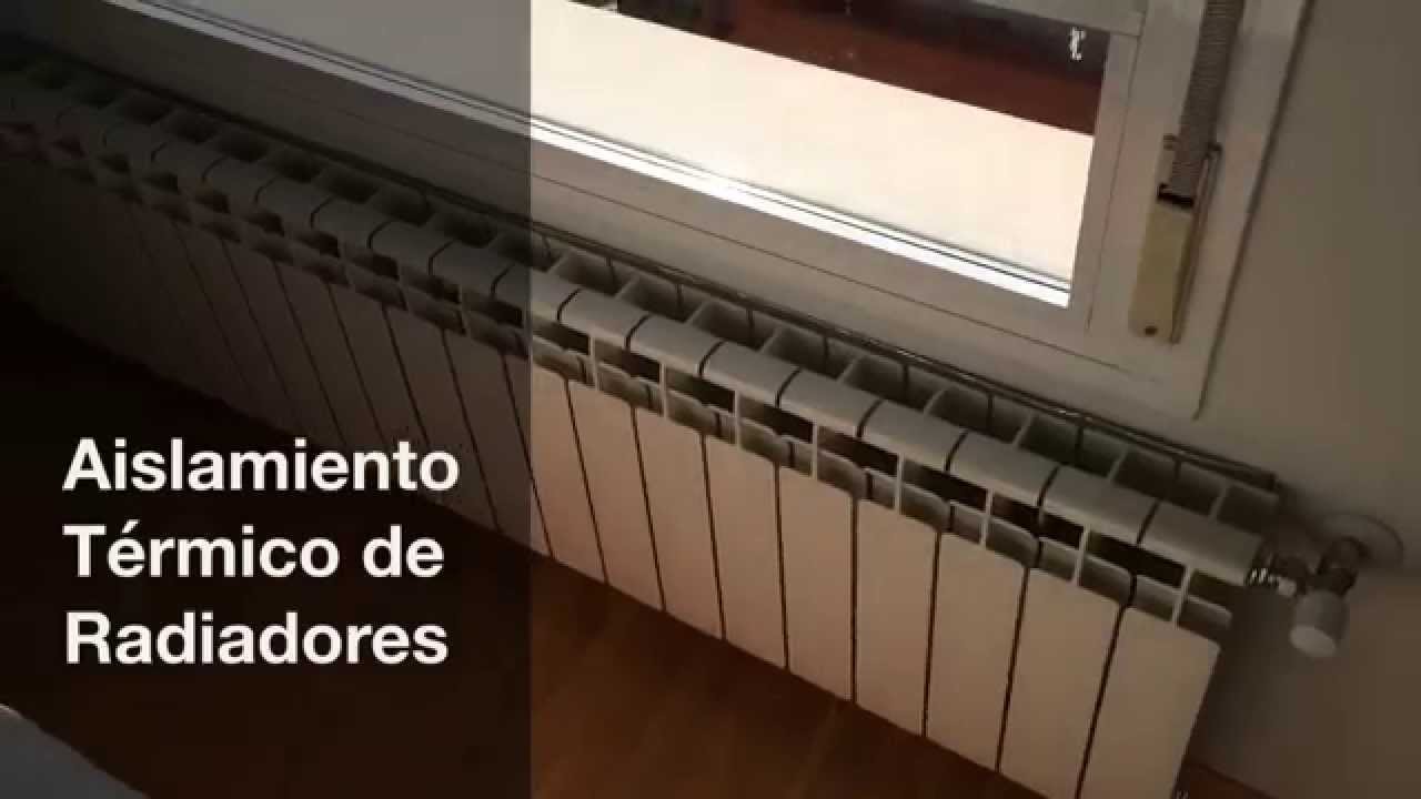Aislante termico para radiadores