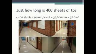 Toilet paper History of Life Timeline Activity